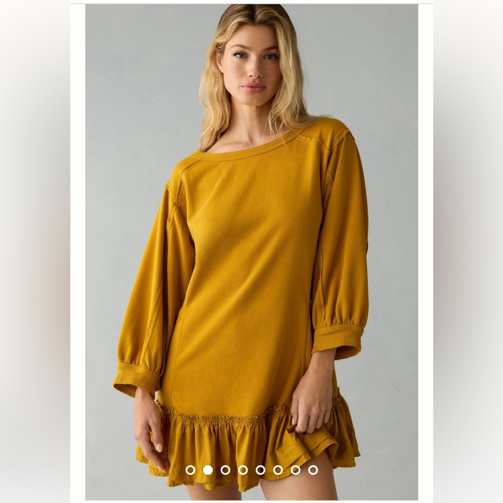 Anthropology daily practice mini dress